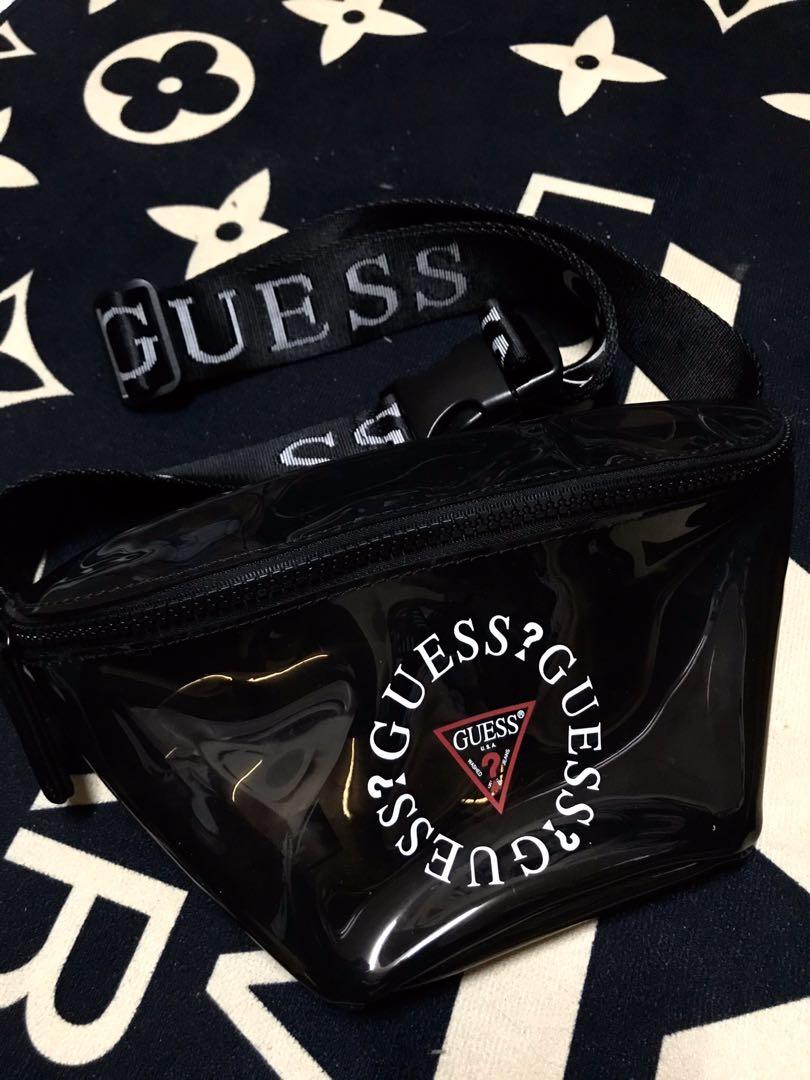 Clear bag guess deals