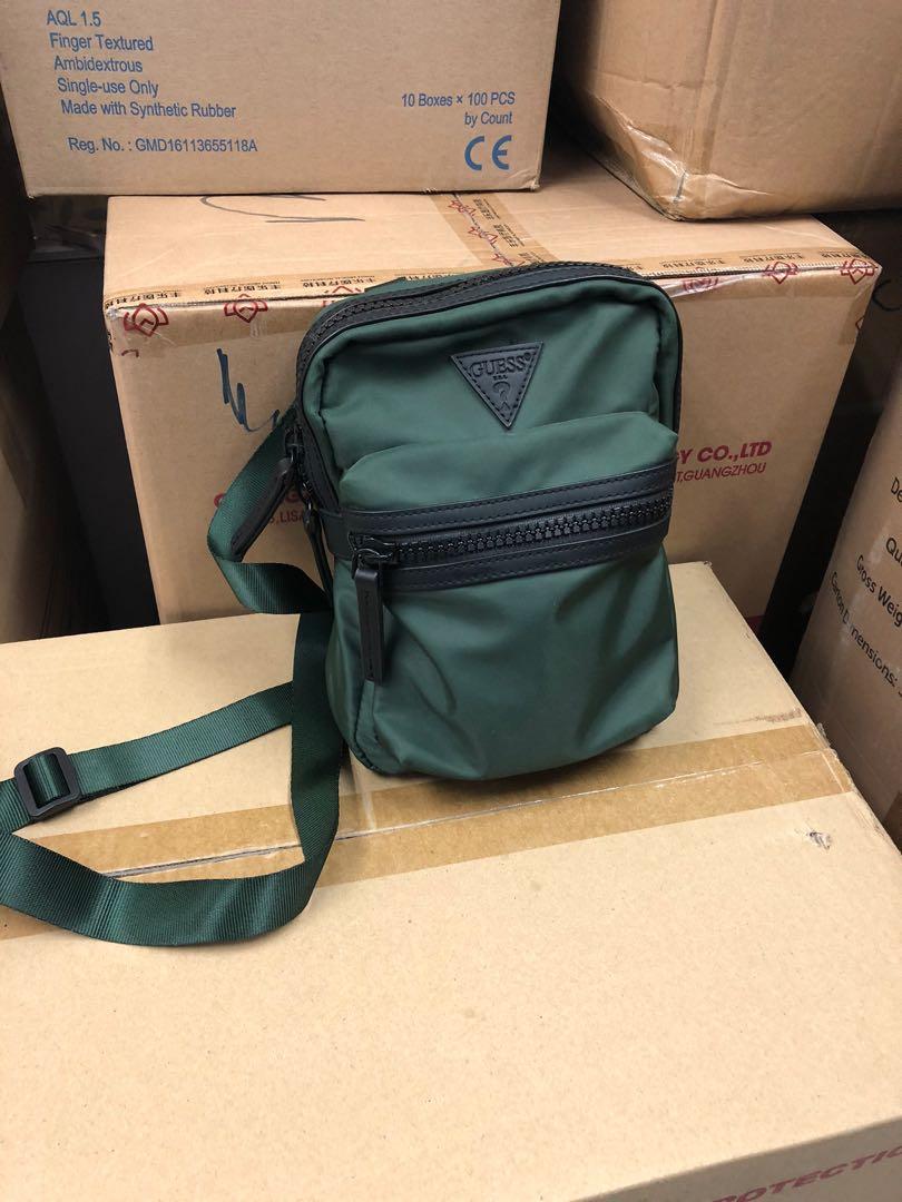 Guess Messenger Bag, Men's Fashion, Bags & Wallets, Sling Bags on Carousell