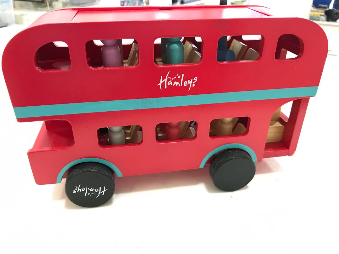Hamleys London Bus with Passengers Hobbies Toys Toys Games