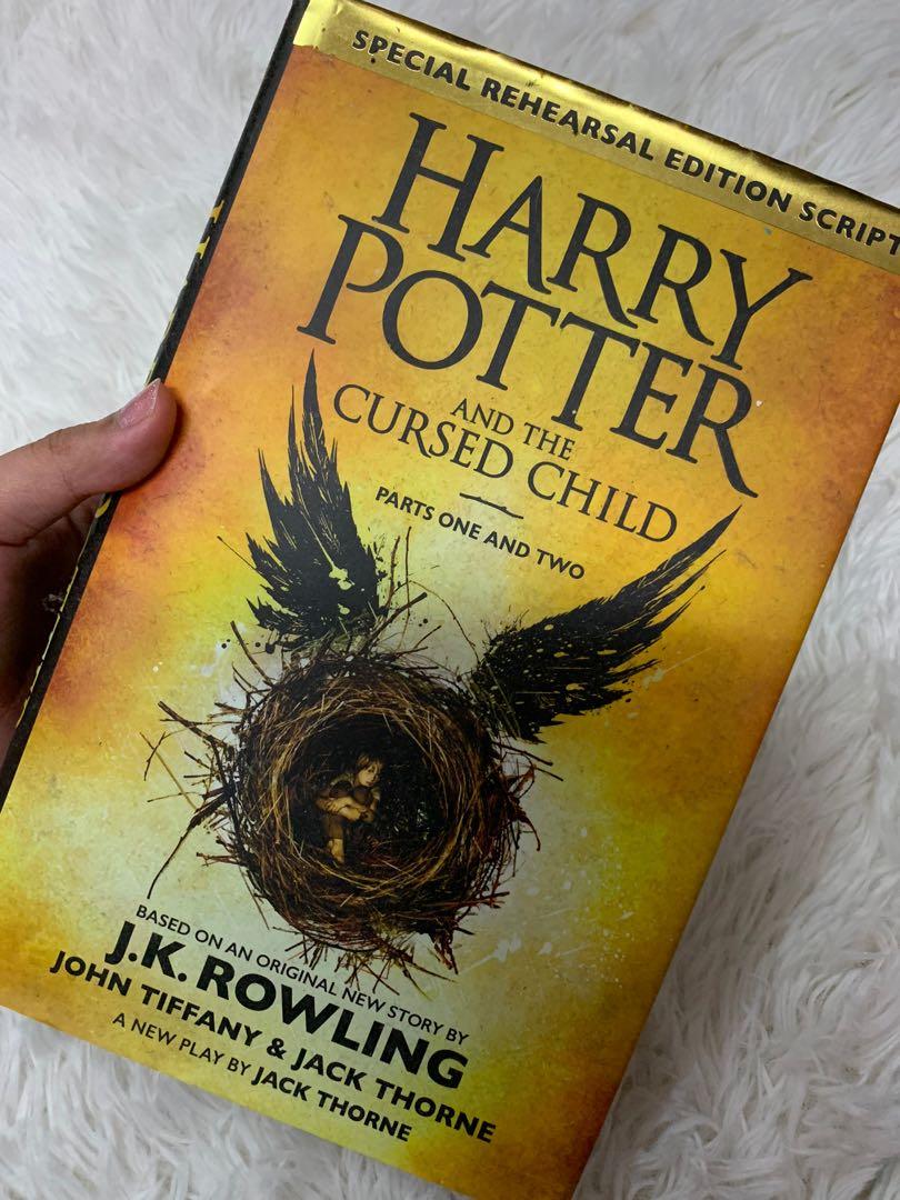 Harry Potter And The Cursed Child Books Stationery Books On Carousell