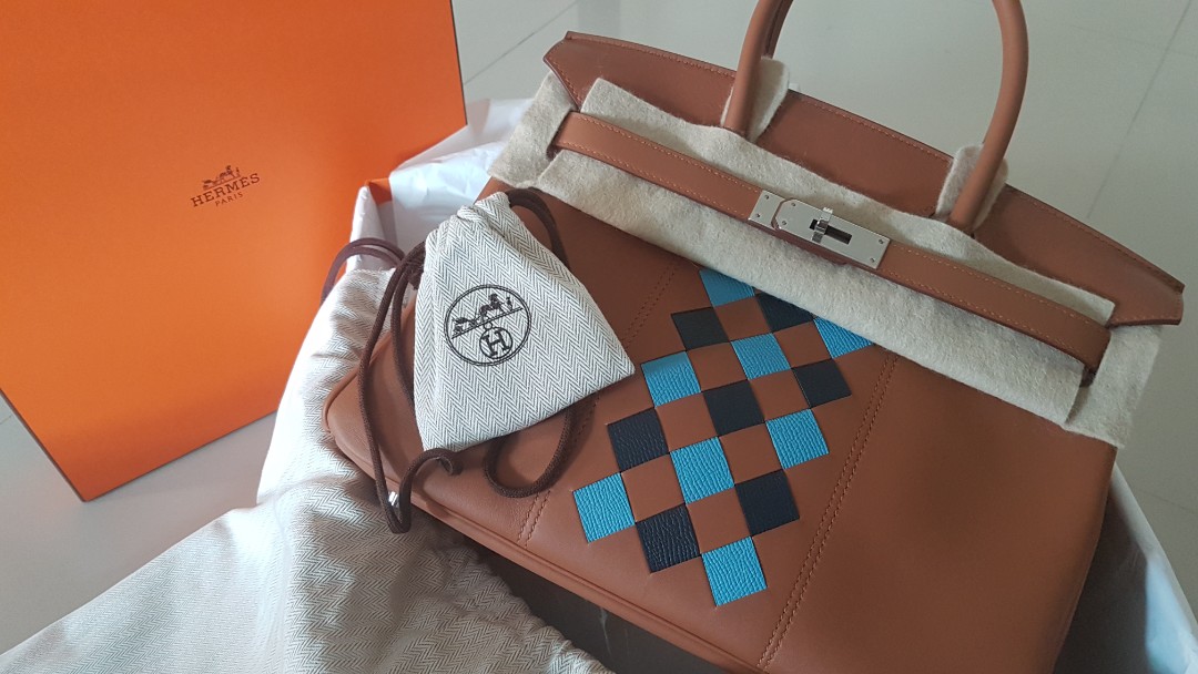 Hermes best sale tressage birkin