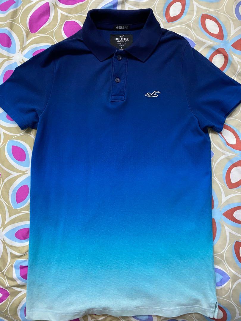 hollister polo muscle fit