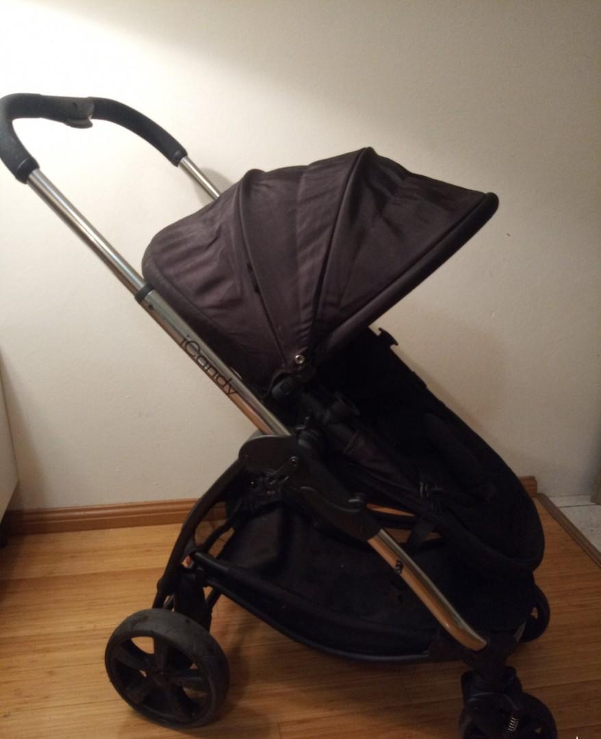 Icandy Peach Pram Bassinet Babies Kids Prams Strollers Car Seats On Carousell