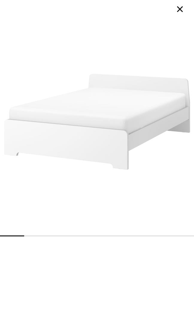 Ikea queen bed frame, Furniture & Home Living, Furniture, Bed Frames