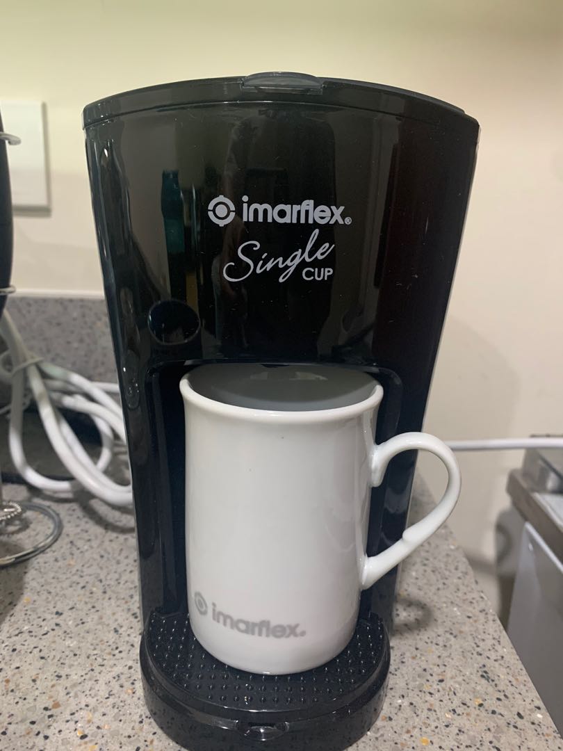 Imarflex Single Cup Coffee Maker 2024 www.alhudapk