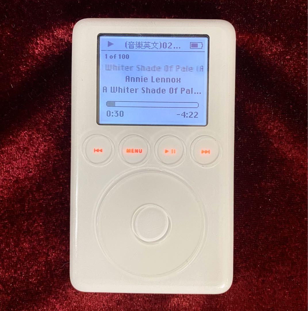 iPod classic 第3世代 40GB 箱付備品有FireWire - ポータブルプレーヤー