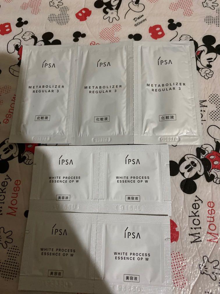 Ipsa sample （分類：面部 - 面部護理）位於 Hong Kong。 由 maymm111 提交（商品編號 1034200953，圖片 1）。簡介： $2一包 7包$14（4包淡斑精華 3包me乳液）。