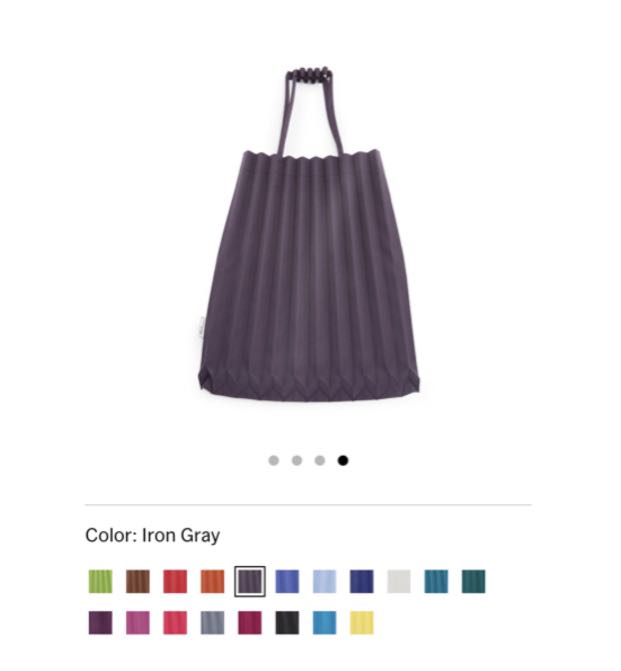 Issey miyake trunk deals pleats bag 2020