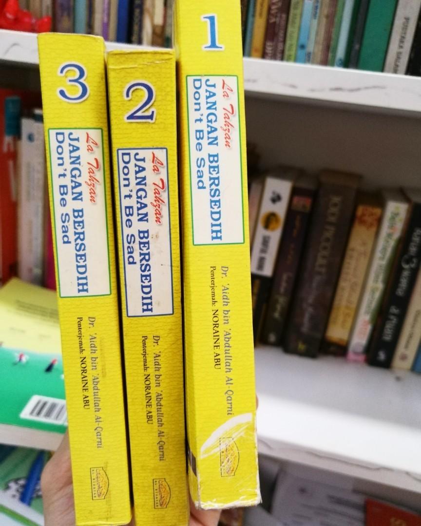 Jangan Bersedih Edisi Bahasa Melayu Dr Aidh Abdullah Al Qarni Books Stationery Books On Carousell