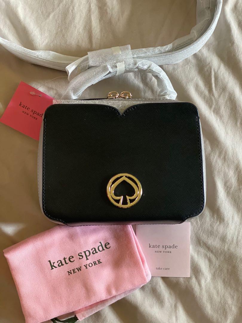 Kate Spade Vanity Mini Top Handle Women s Fashion Bags Wallets Purses Pouches on Carousell