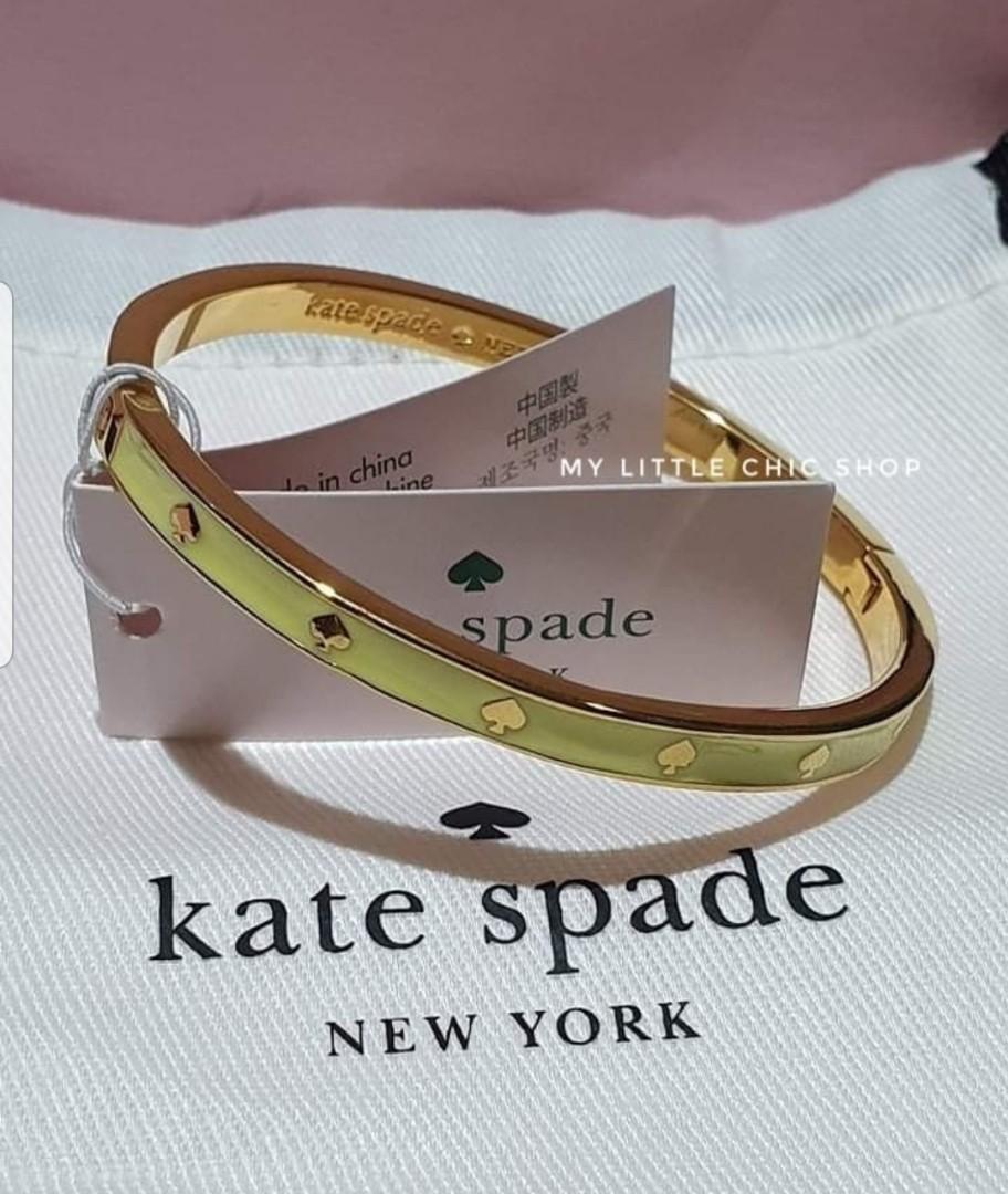 Kate spade yellow bangle clearance