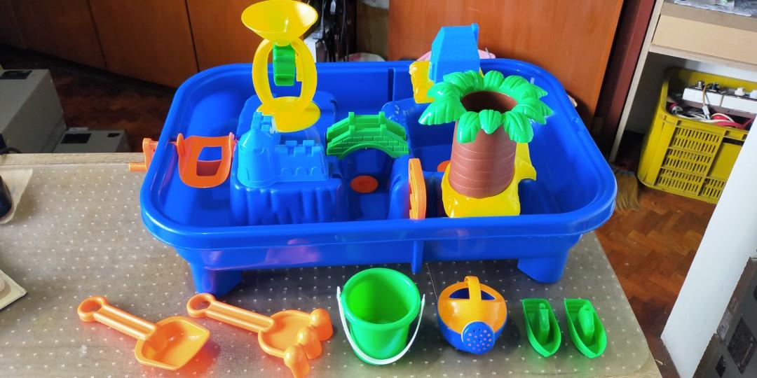 kmart wooden sand and water table