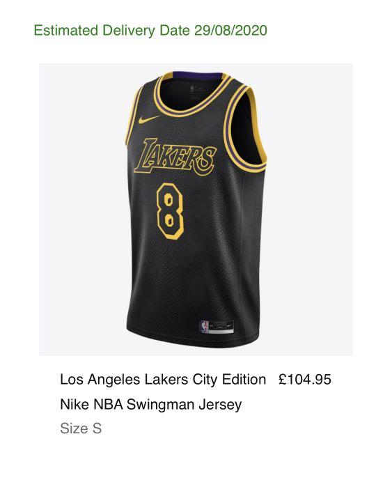 Kobe La Lakers City Edition Nba Jersey Sports Sports Apparel On Carousell