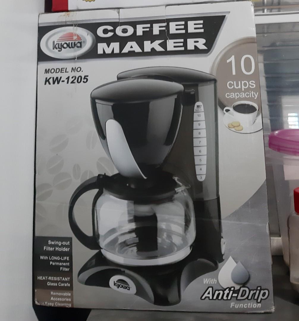 Kyowa Coffee Maker heavy duty 10 cups TV Home Appliances