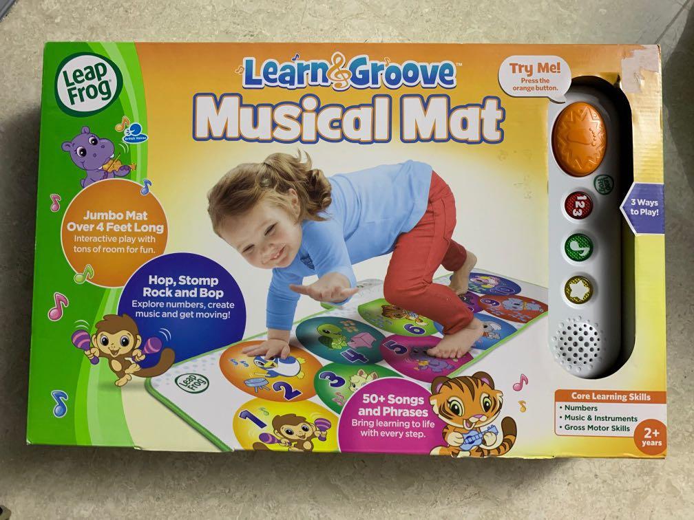 Leapfrog learn and groove musical store mat