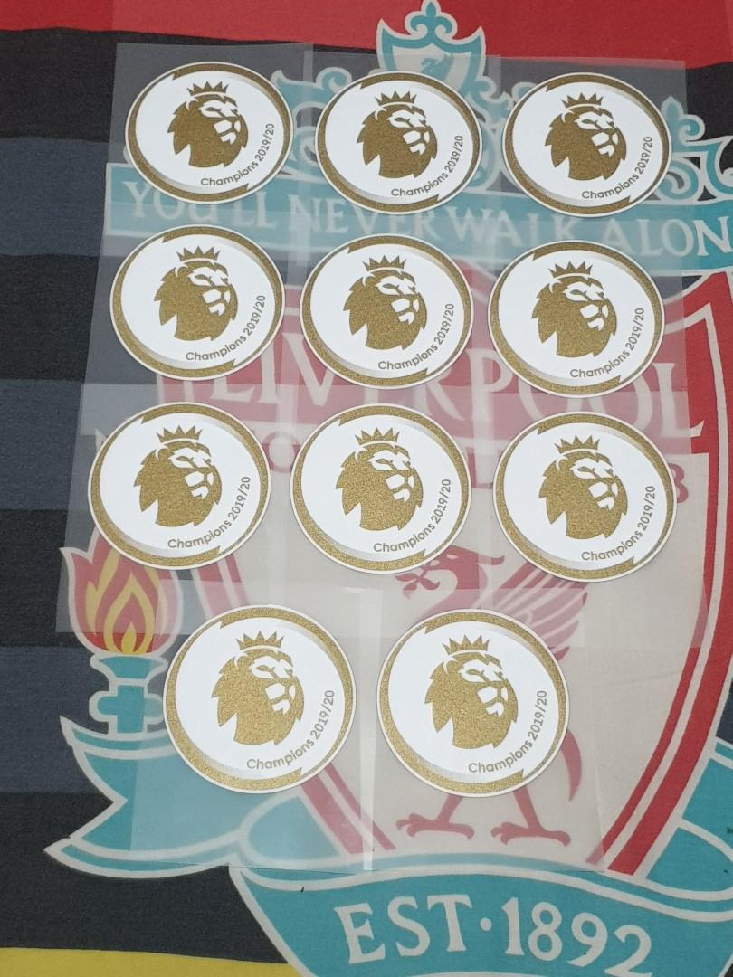 Lfc Epl Gold Champions Patch 2019 20 Heat Press Sports Sports Apparel On Carousell The lfc '47 range is in collaboration with '47, a boston based sport lifestyle brand.