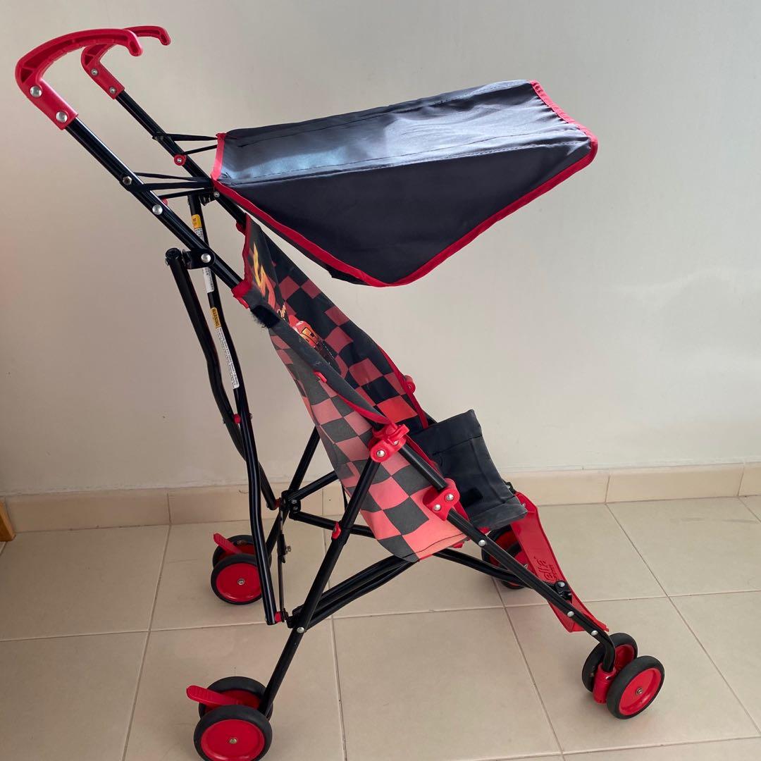 Lightning mcqueen shop umbrella stroller