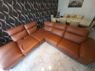 Lorenzo leather sofa