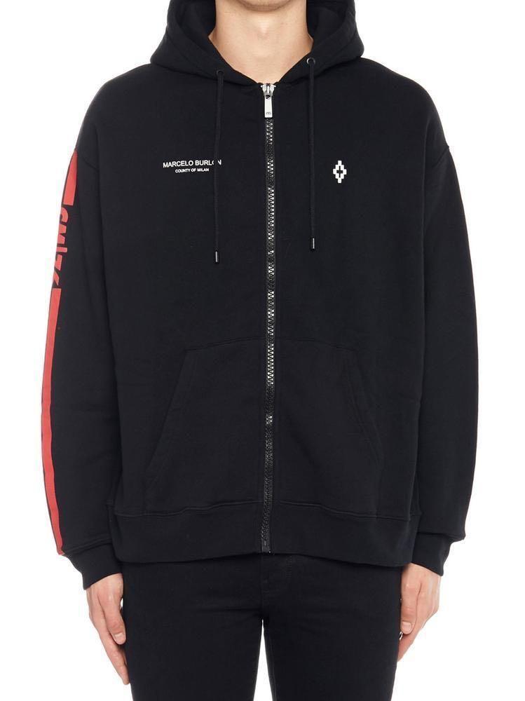 Marcelo Burlon zip hoodie Men s Fashion Tops Sets Hoodies on