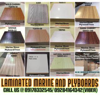 MARINE PLYWOOD AND PLYBOARDS