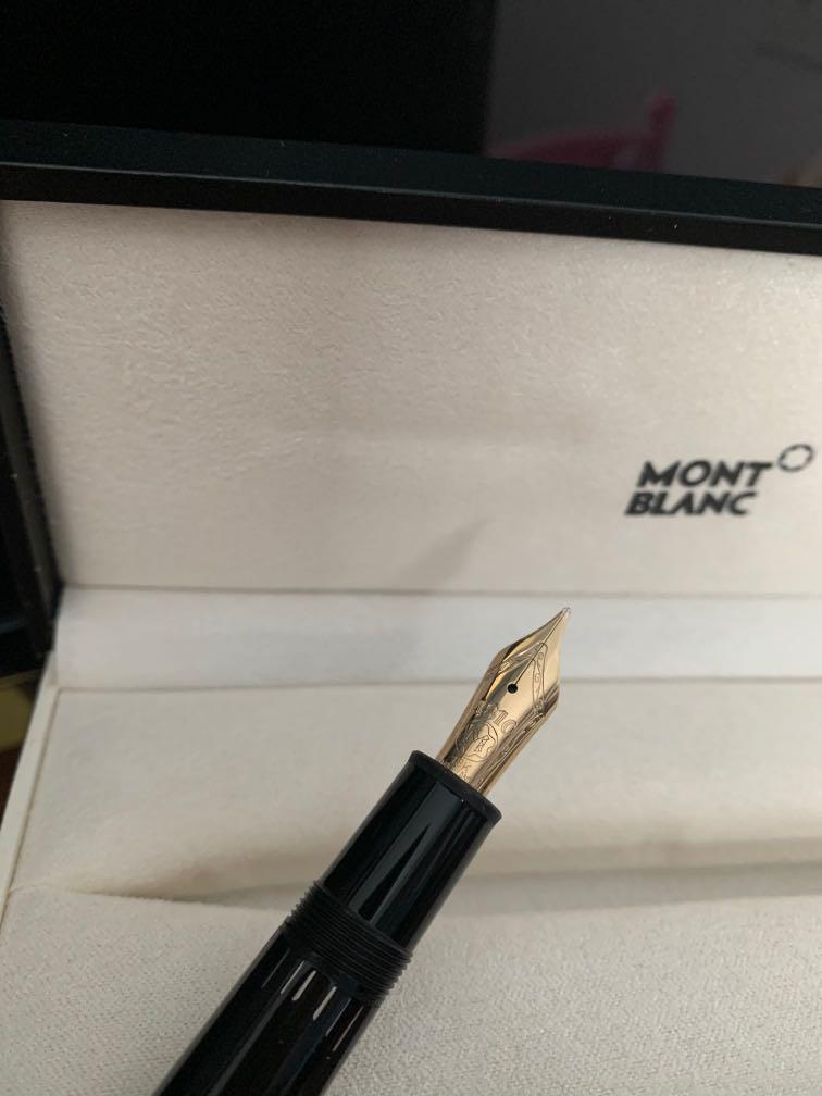 Mont Blanc Fountain Pen, Men's Fashion, Watches & Accessories, Wallets