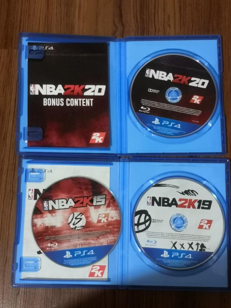 NBA 2K22 / 2K20 / 2K19 / 2K15 - package (Category: PlayStation) located in Manila. Submitted by vitseal (Listing ID 1034178867, Image 2). Description: nba 2k22 - p1500 sold as pack nba 2k22 - nba 2k20 - p1500 sold as pack nba 2k19 - p1500 sold as pack nba 2k18 - sold nba 2k17 - sold nba 2k16 - sold nba 2k15 - p1200 sold as pack.