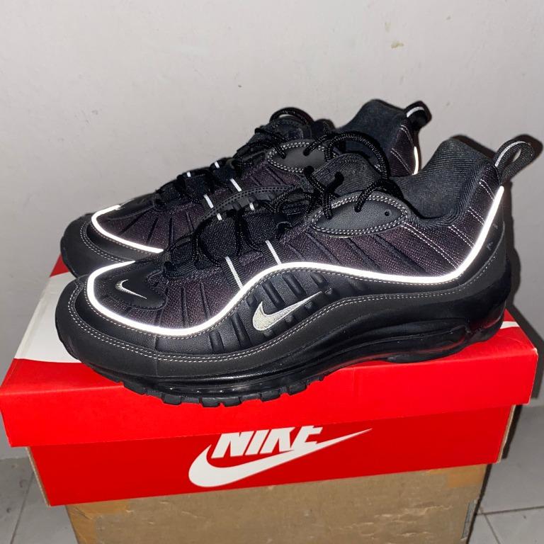 Nike Air Max 98 Black Oil Grey