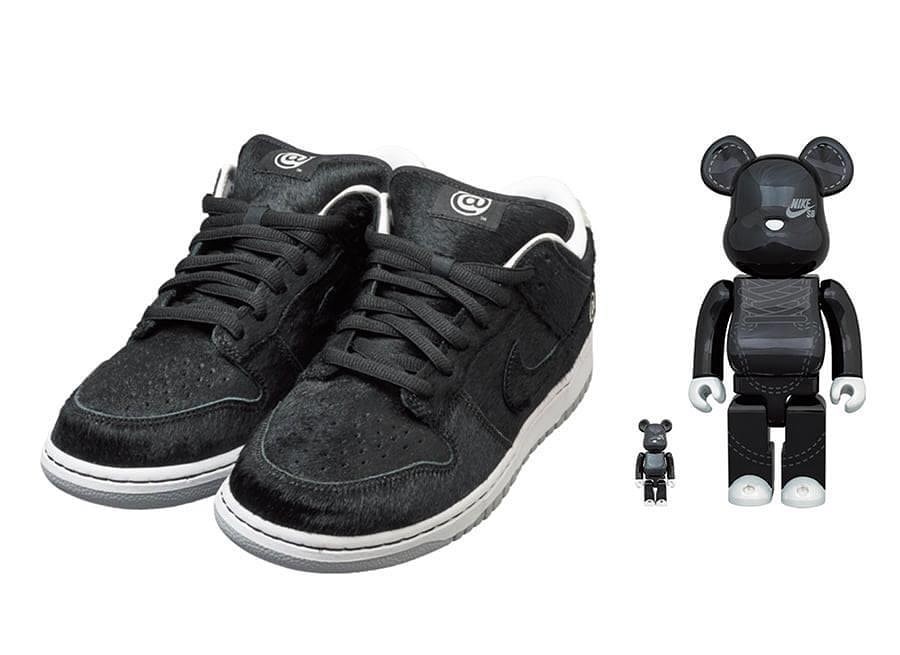 medicom bearbrick nike sb