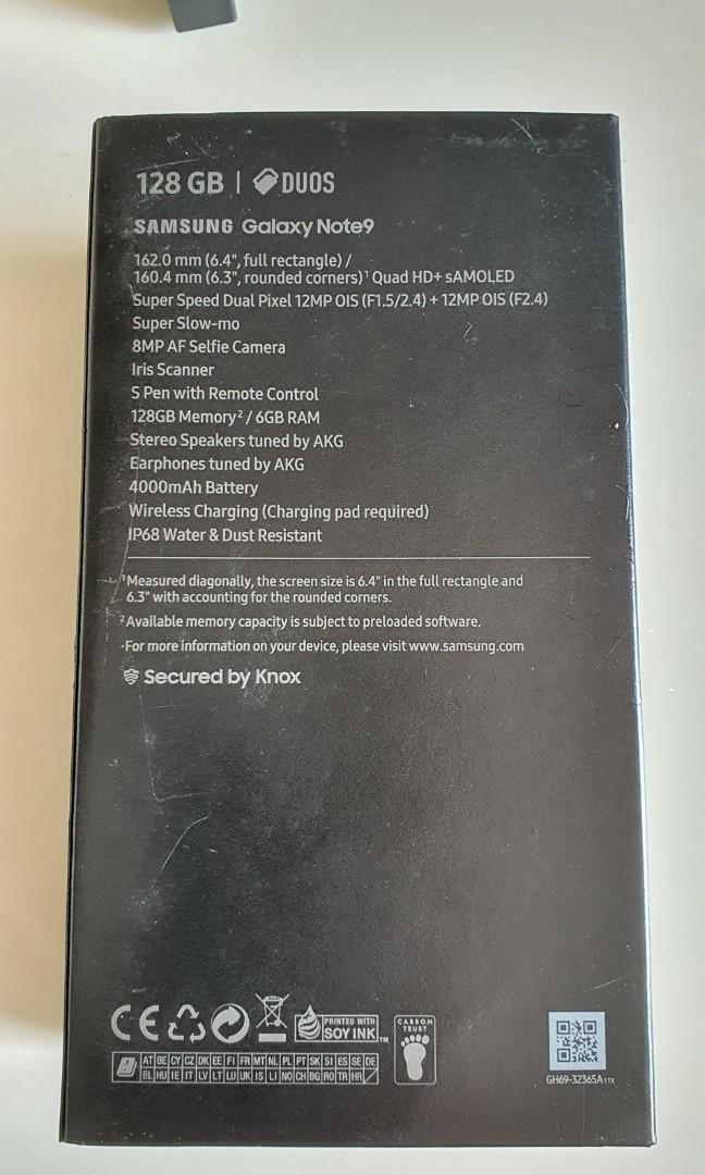 Note 9 128gb Cracked Screen Mobile Phones Tablets Android Phones Samsung On Carousell