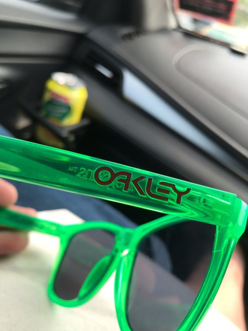Oakley Frogskin Antifreeze, Men's Fashion, Watches & Accessories,  Sunglasses & Eyewear on Carousell