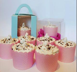 橄欖馬鬱蘭保濕蛋糕香皂Olive Marjoram Moisturizing Cupcake Soap (Delivery start from Sep.29)