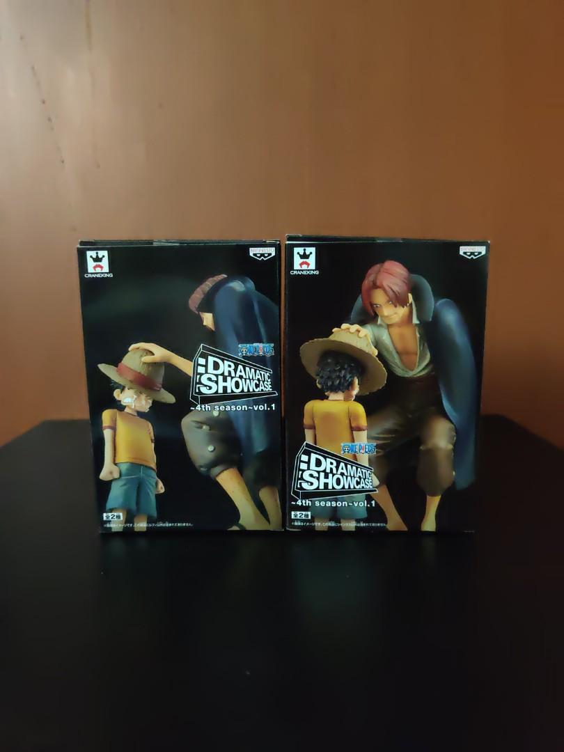 One Piece Dramatic Showcase Shanks And Luffy Toys Games Bricks Figurines On Carousell
