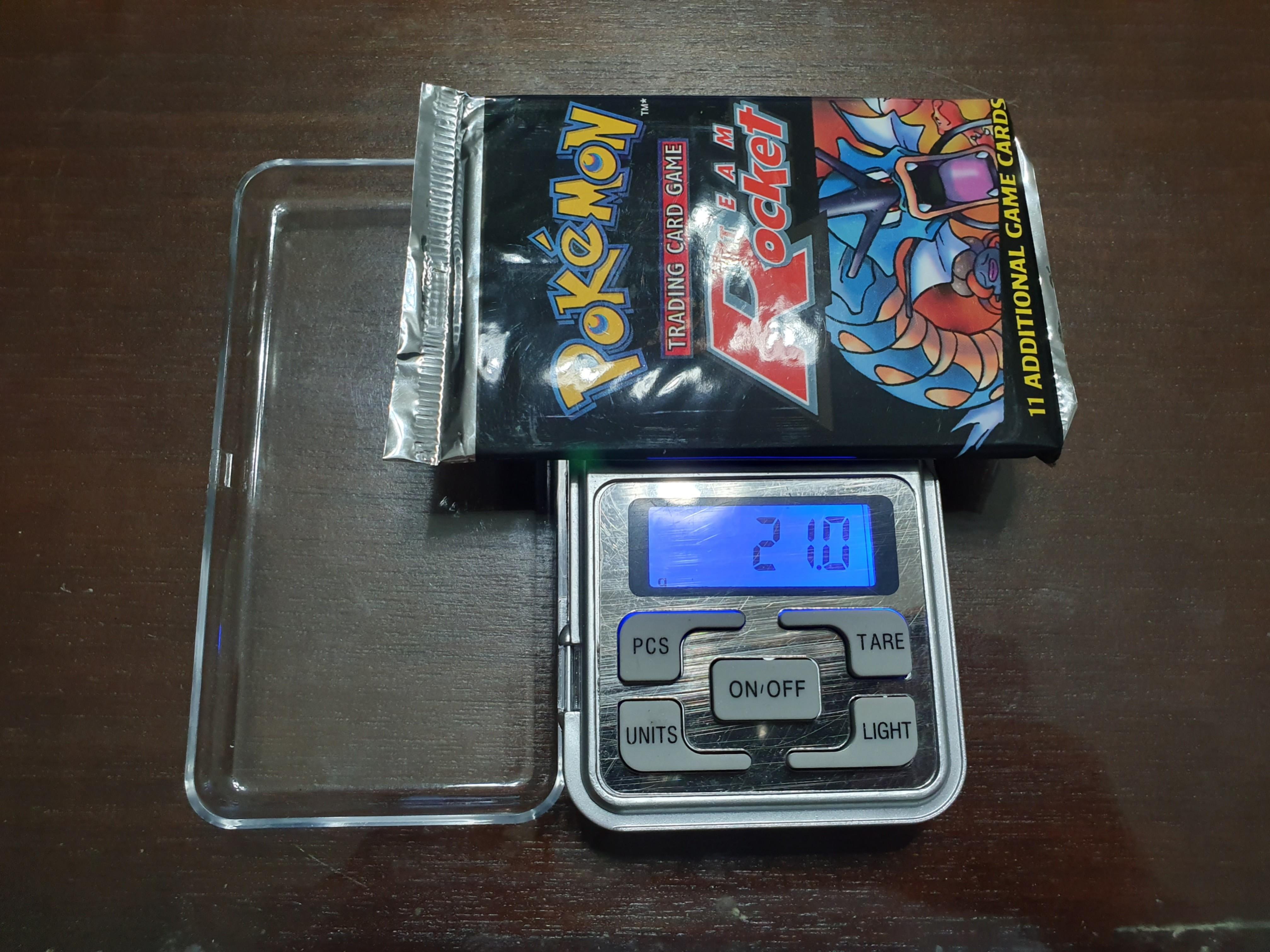 Pokemon TCG Team Rocker Unlimited heavy vintage pack, Toys & Games