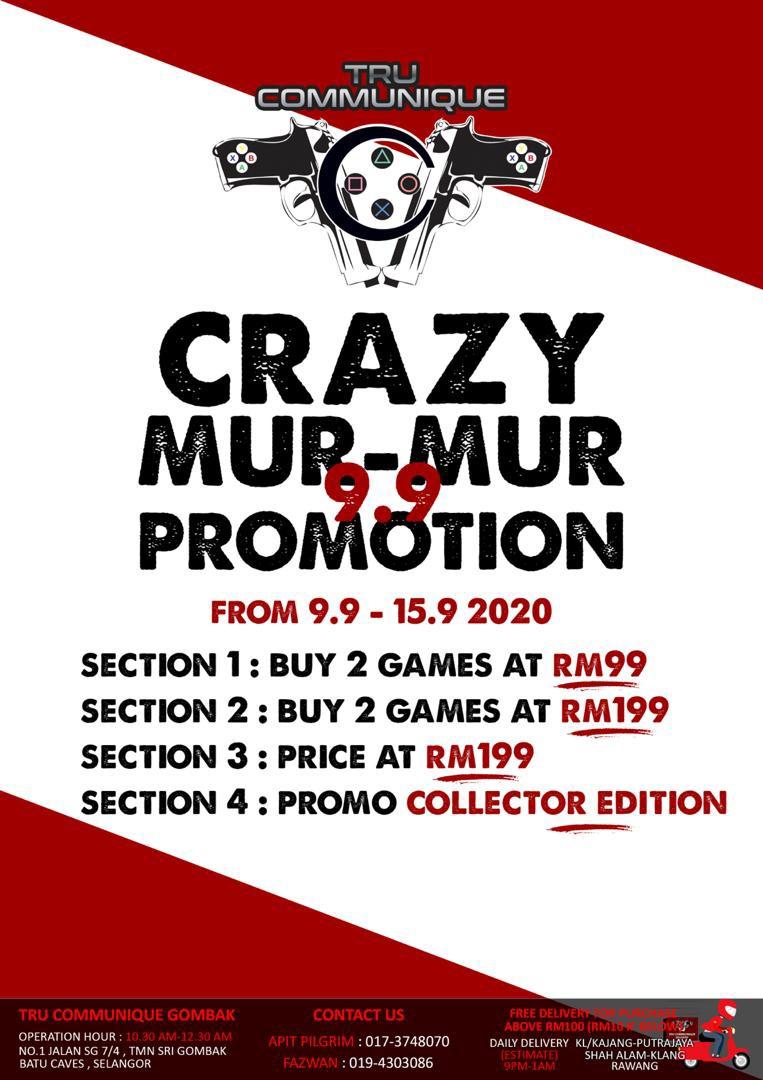 Promotion Ns Games 9 9 Video Gaming Video Games On Carousell Promotion Ns Games 9 9 Video Gaming Video Games On Carousell