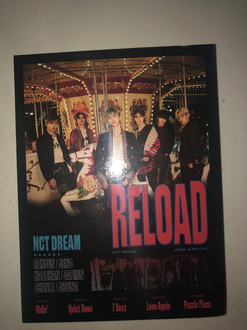 Nct Dream Reload Album Ridin Ver Onhand New Unsealed Pb Cd Only Hobbies Toys Collectibles Memorabilia K Wave On Carousell