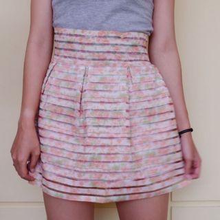 #02 flower skirt • rok bunga pendek lucu • rok mini 