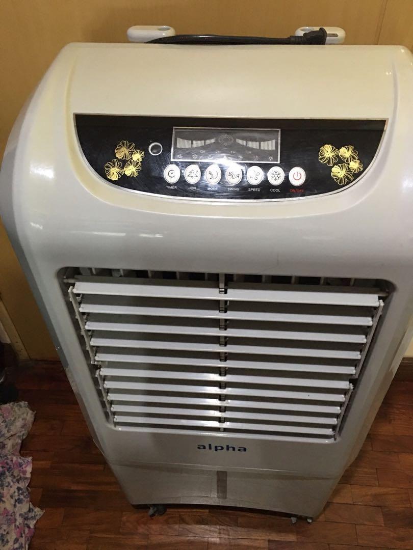 mobile evaporative air conditioning unit