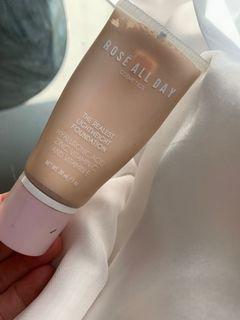 rose all day foundation shade light