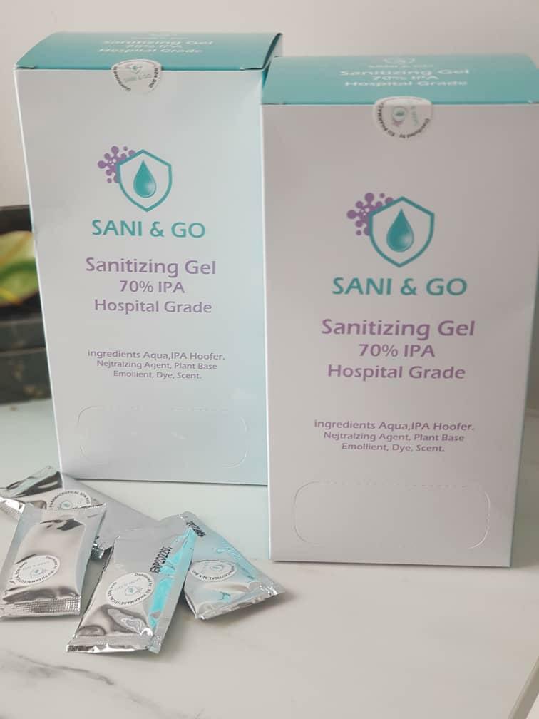 Sani Go One Drops Hand Sanitiser Gel Health Beauty Skin Bath Body On Carousell