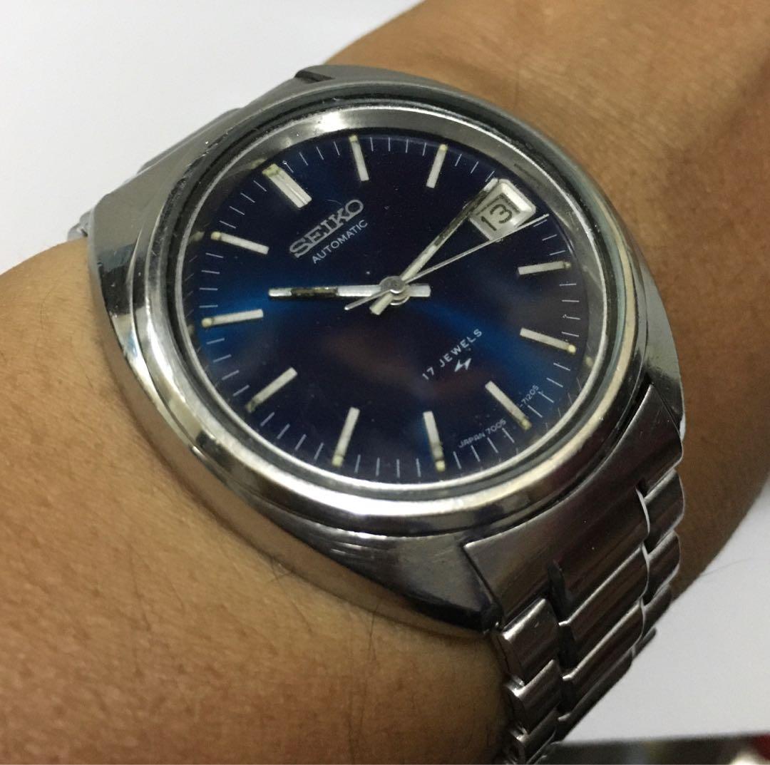 Seiko 7005 7100, Men's Fashion, Watches & Accessories, Watches on Carousell