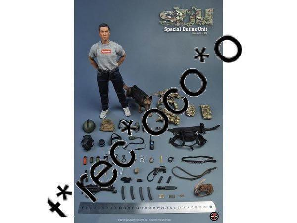 Soldier Story 1/6 SDU Special Duties Unit Assault K9 12寸