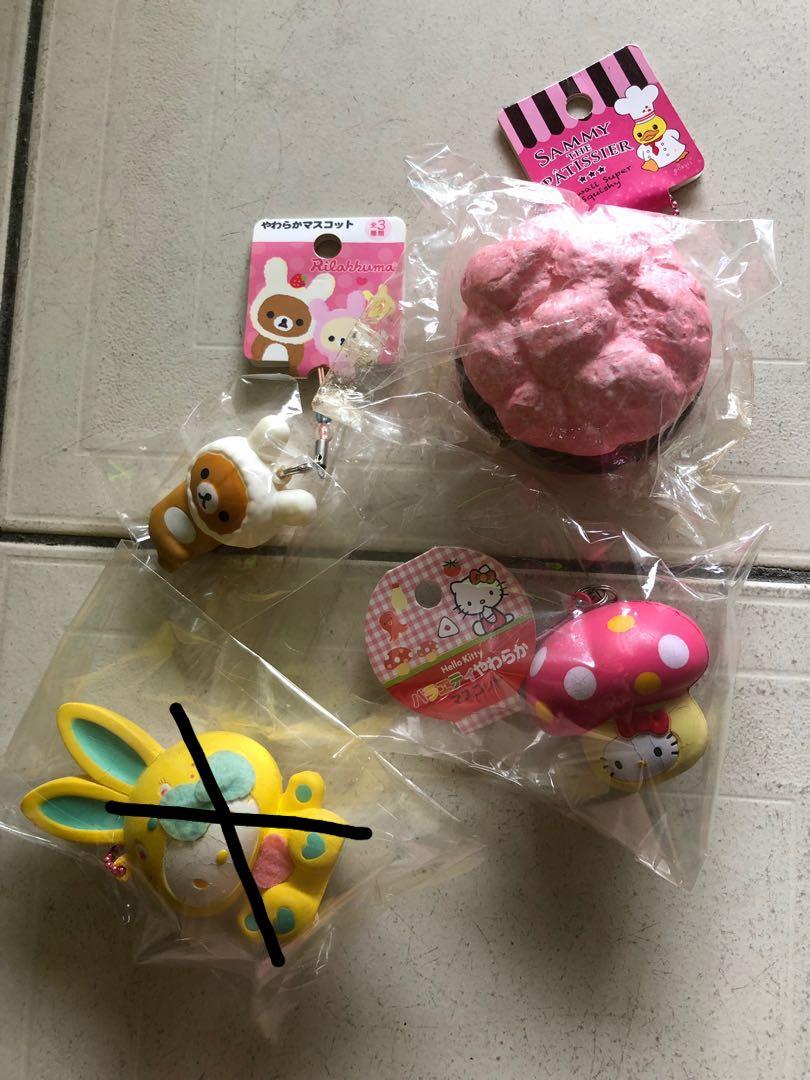 Squishy (Category: Plushies & Soft Toys) located in Singapore. Submitted by onlyinstocksxx (Listing ID 202947906, Image 1). Description: AUTHENTIC✨ Everything for $9💜 Negotiable!!☺️ slight defects only!❣️ Defects will be shown upon asking!👍 do support me as i hope to clear all these items as soon as possible. Every purchase comes will definitely come with extras and gifts! 🤩 I can try to go to your desire meet up place!☺️ Postage is possible a