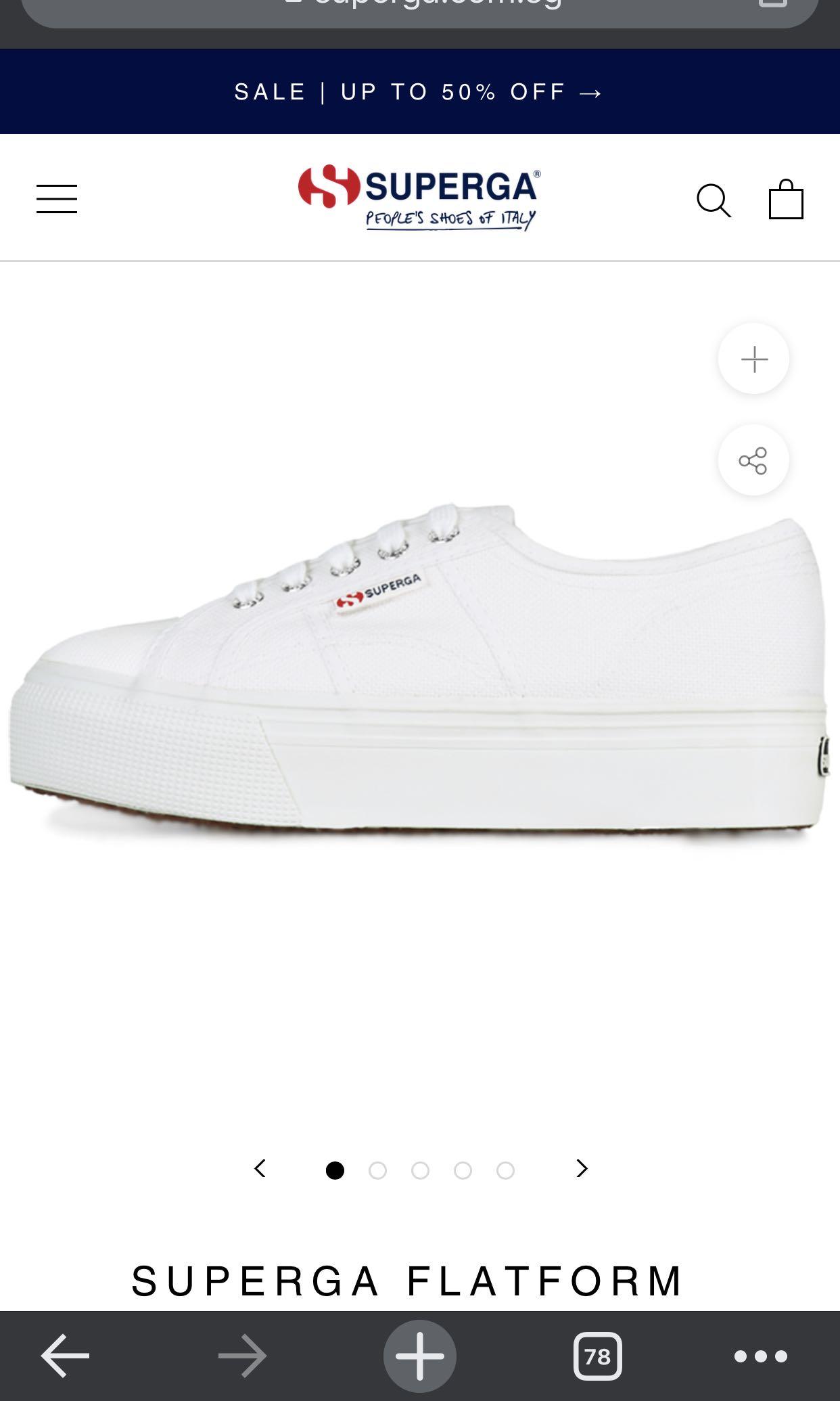 white flatform shoes