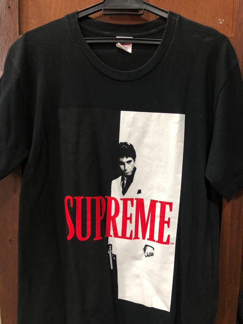 Supreme scarface tee black new arrivals