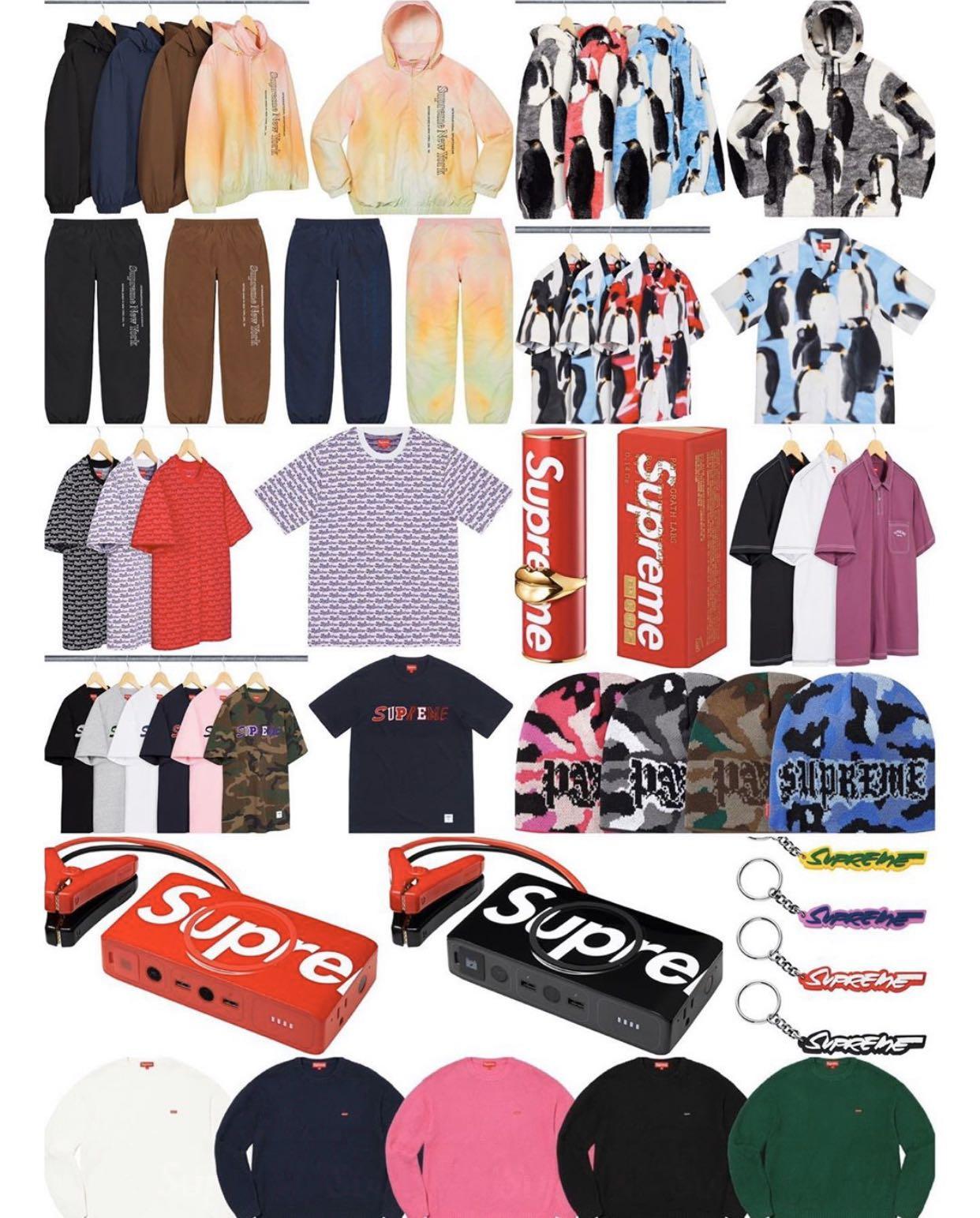 Supreme Week 3 Preorder Price List Men s Fashion Tops Sets