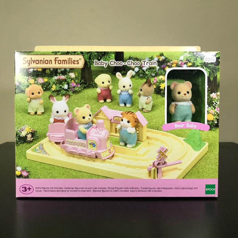 sylvanian families baby choo choo train