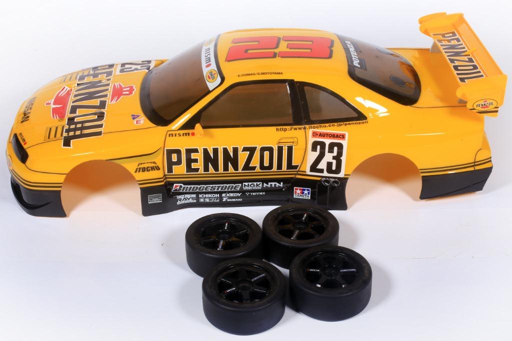 タミヤ　1/10 NISMO GT-R PENNZOIL TL-01 ラジコン Rc Pennzoil Nismo Gt-R Ta03F / Tamiya USA