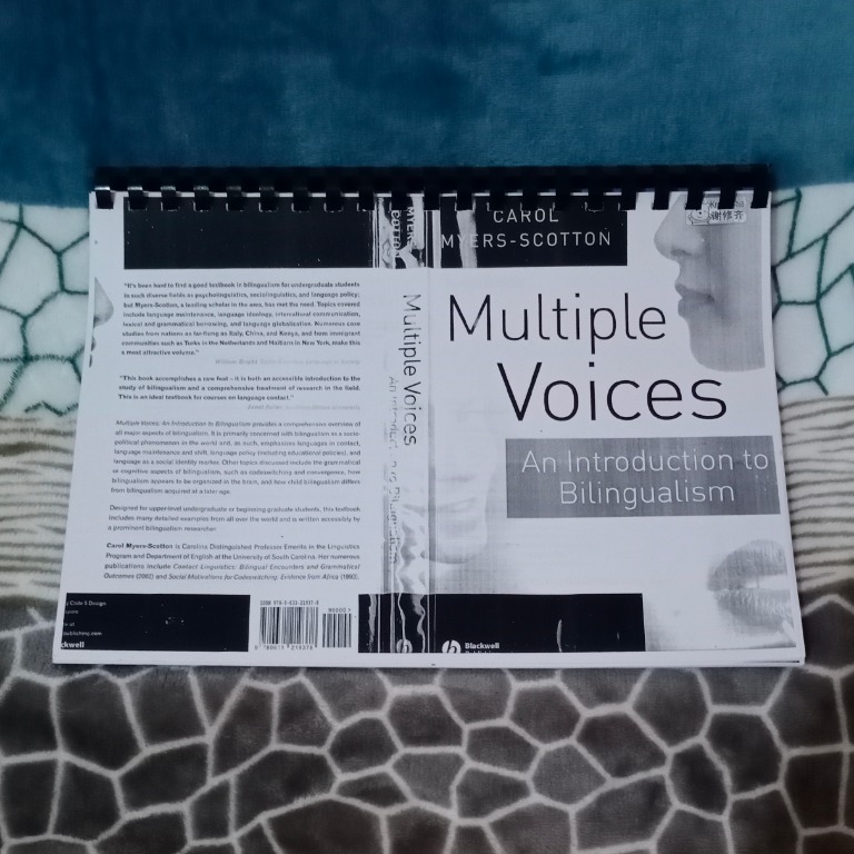Textbook For Hg2010 Bilingualism And Multilingualism Hobbies Toys Books Magazines Assessment Books On Carousell