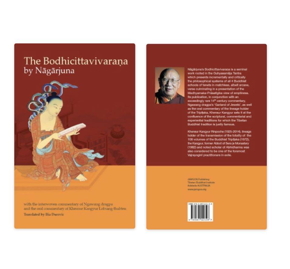 The Bodhicittavivarana by Nagarjuna Tibetan Buddhism Book, Hobbies
