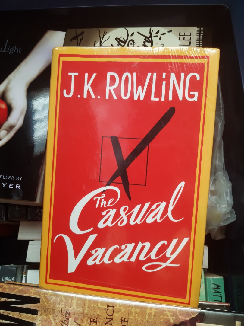 The Casual Vacancy By J K Rowling Books Books On Carousell